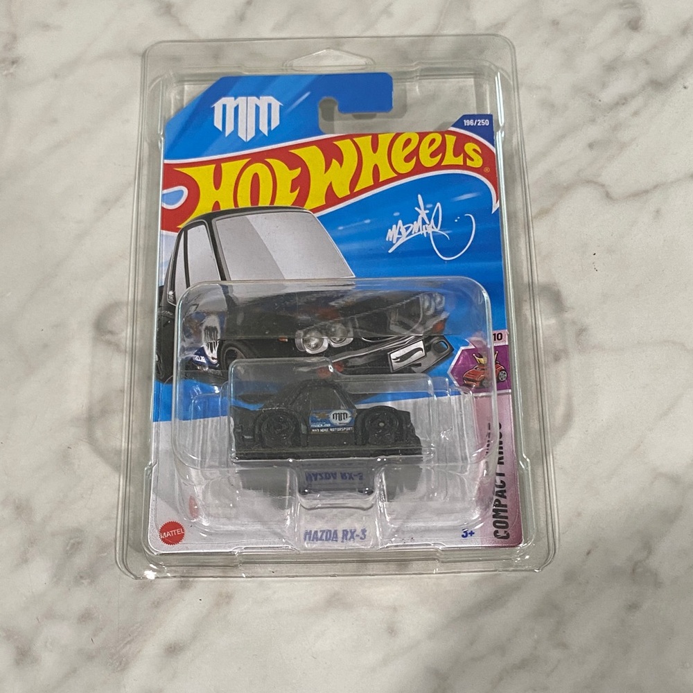 Hot Wheels Mazda RX-3 Die-Cast Car - Black